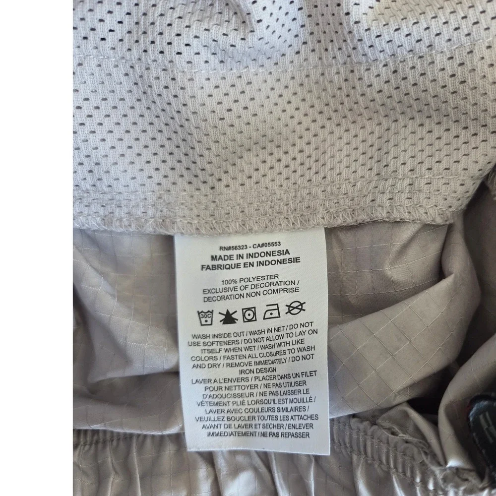 Jordan Ripstop Mesh Shorts Men Large Grey Jumpman Utility Athletic